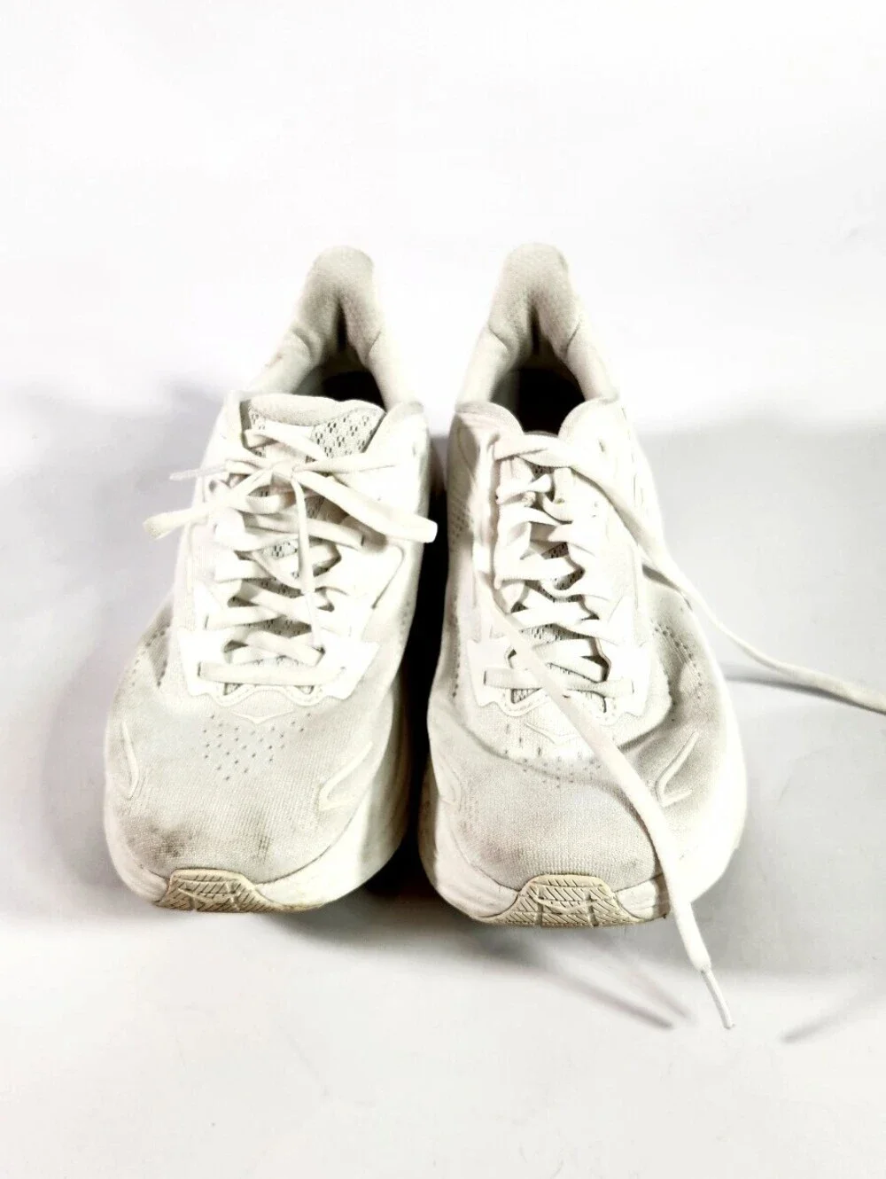 Hoka One One White Running Shoes Size 7.5B US